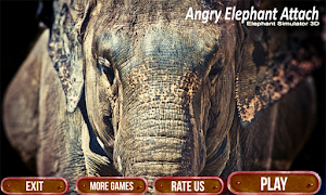 Poster Real Elephant Simulator 3D 2018