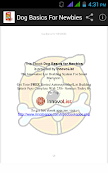 Dog Basics for Newbies. स्क्रीनशॉट 2