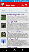 Robot Mod For MCPE' screenshot 1