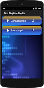 Text Ringtone Creator اسکرین شاٹ 5