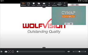 برنامه‌نما vSolution Connect WolfVision عکس از صفحه