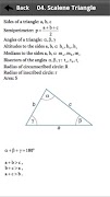 Mathematics Formula Reference ảnh chụp màn hình 2