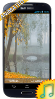 Forest Rain Animated Wallpaper تصوير الشاشة 1