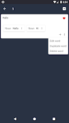 Vocabulary screenshot 3