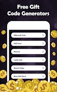 Free Gift Code Generators ảnh chụp màn hình 1