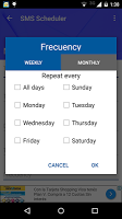 Programar SMS captura de pantalla 2