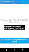 Bluetooth Speech To Text Arduino اسکرین شاٹ 1