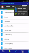 3 Schermata Advanced File Manager