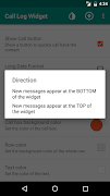 Call Log Widget ảnh chụp màn hình 3