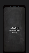 Multiplication Math Game Unlimited โปสเตอร์