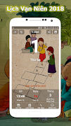 Lịch Âm Dương 2018 - Lịch Ngày Tốt - Lịch Vạn Niên โปสเตอร์