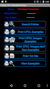 Poster Printer CPCL Bluetooth Demo