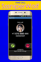 call from SSSniperWolf (OMG SHE ANWERED ME) gönderen