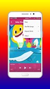 Audio Mp3 Baby Shark Offline capture d'écran 1