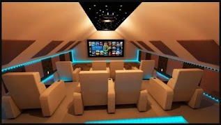 design de cinema em casa imagem de tela 4