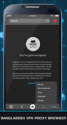 VPN Bangladesh , Proxy Browser - Unblock Sites ภาพหน้าจอ 1