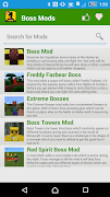 Boss Mod For MCPE! स्क्रीनशॉट 1