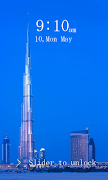 Burj Khalifa Passcode Lock syot layar 5