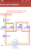 Electrical Motor calculator Wiring Diagram screenshot 1