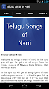 Telugu Songs of Nani syot layar 1