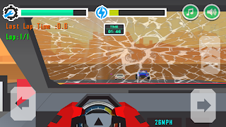 Super Blocky Race screenshot 1