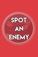 Enemy Spotted Button poster