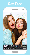 Snap Cat Face Camera скриншот 1