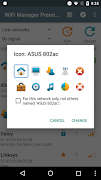برنامه‌نما WiFi Manager عکس از صفحه