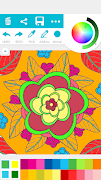 4 Schermata Pretty Patterns : Creative Coloring For Grown-ups