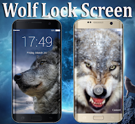 Lobo Pantalla de bloqueo Poster