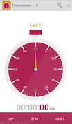 Chronometer And WorkOut Timer اسکرین شاٹ 1