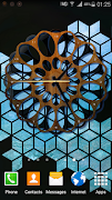 Clock for Home Screen الملصق