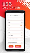 OTG USB Driver for Android: OTG Converter 스크린샷 1