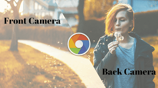 Front and Back Camera Effect captura de pantalla 3