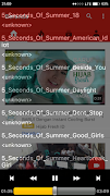 برنامه‌نما Simple MP3 Player (Transparant Background) عکس از صفحه