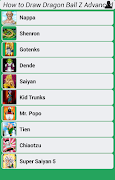 How to Draw Dragon Ball Z Advanced capture d'écran 2