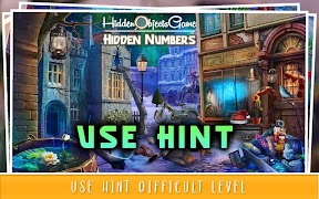 1 Schermata Hidden Numbers 100 Level : Hidden Objects Game
