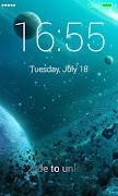 Asteroid Lock Screen Pro-poster
