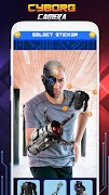 Cyborg Kamera Fotoğraf Editörü-Cyborg Yüz Maskesi Ekran Görüntüsü 3