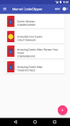 Code Clipper for Marvel Comics captura de pantalla 2