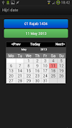 Hijri date screenshot 2