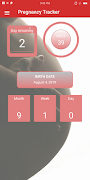 Pregnancy tracker تصوير الشاشة 1