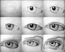 Rysowanie tutoriali do oczu plakat