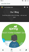 Java Dev Zone スクリーンショット 1