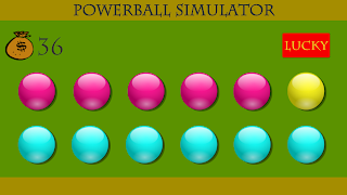 Powerball Simulator تصوير الشاشة 5