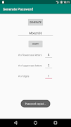 Generate Password اسکرین شاٹ 4