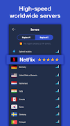 UltraShark VPN - Free Proxy Server & Secure VPN screenshot 1