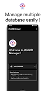 WebDB Manager for TinyWebDB & AsteroidDB 포스터