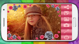 Flowers Photo Effects Editor screenshot 1