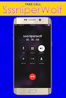 call from SSSniperWolf (OMG SHE ANWERED ME) Ekran Görüntüsü 2